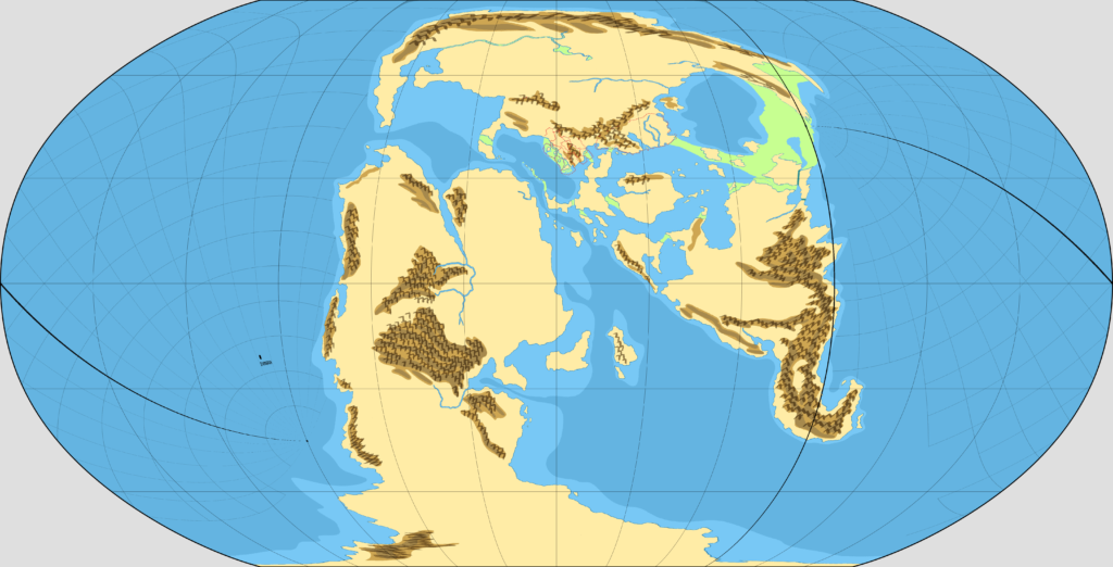 Precataclysmic Mystara Map F, by Emma Rome, January 2022