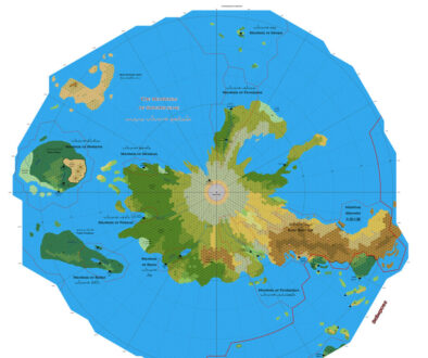 Patera South Pole, 8 miles per hex, by Emma Rome, June 2026