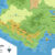 Caerdania, 8 miles per hex, by Simone Neri, April 2008 (geographic version)