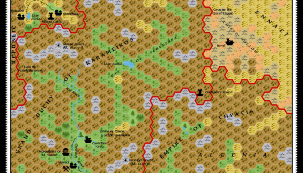 Central Altan Tepes, 2.7 miles per hex, by Simone Neri, March 2009