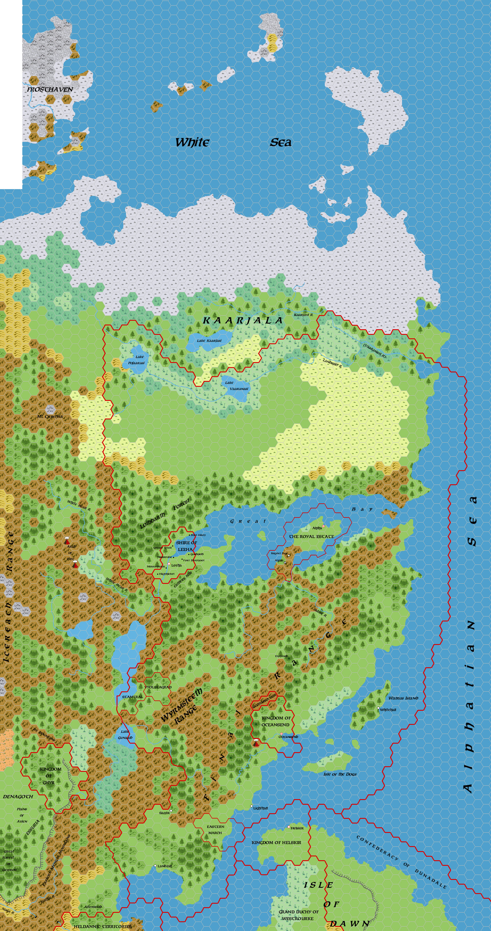 Norwold, 24 miles per hex, by Simone Neri, April 2006 (version 1.4)