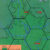 Emerlas, 3 miles per hex by Paul Ruiz, with 8 mile per hex overlay by Simone Neri, July 2008