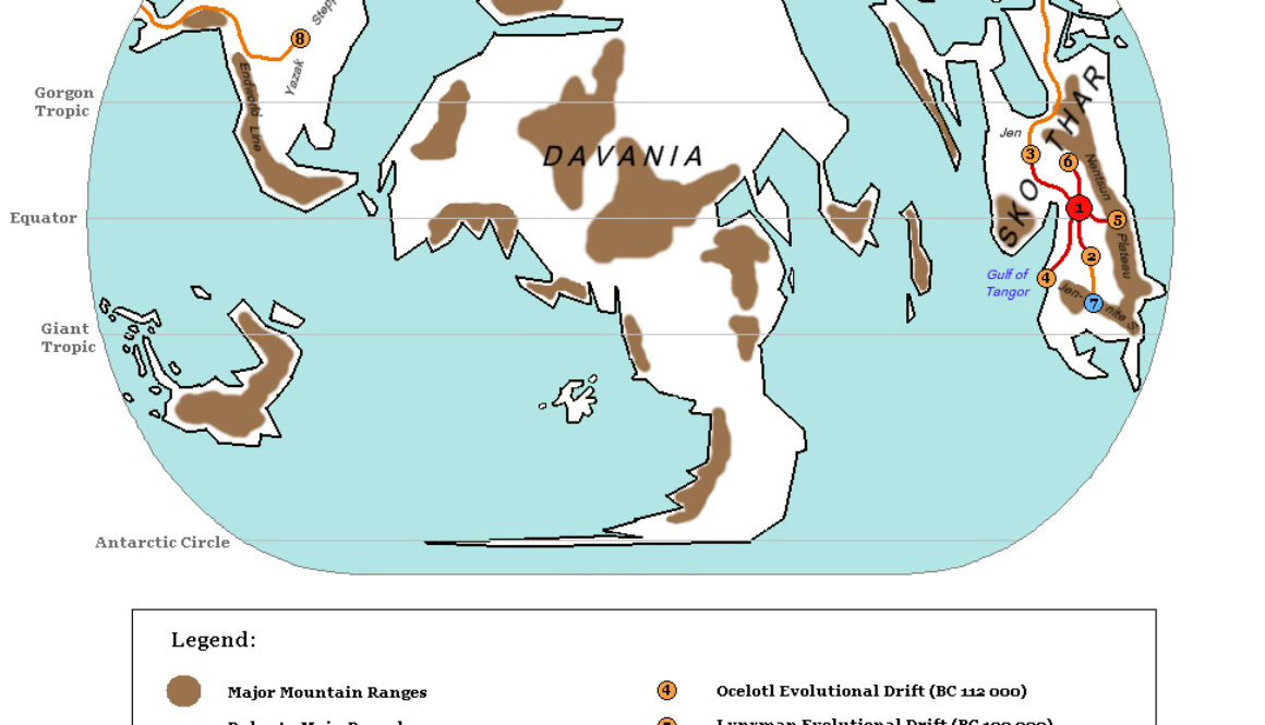 Rakasta of Mystara 150,000 to 78,000 BC, by Simone Neri, August 2008