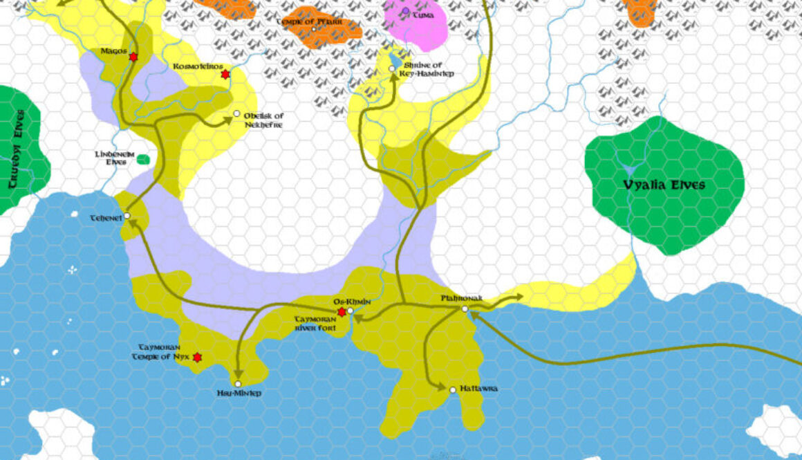 Traladara 1500 BC, 8 miles per hex, by Simone Neri, September 2013