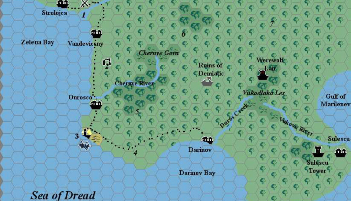 Vandevicsny Area, 1.6 miles per hex by Giampaolo Agosta, February 2009